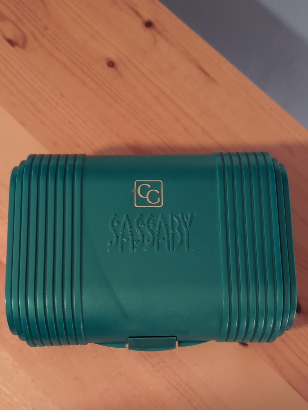 Cover Girl Teal Makeup Organizer